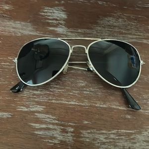 Maxx aviator 4435A-1 silver metal sunglasses
